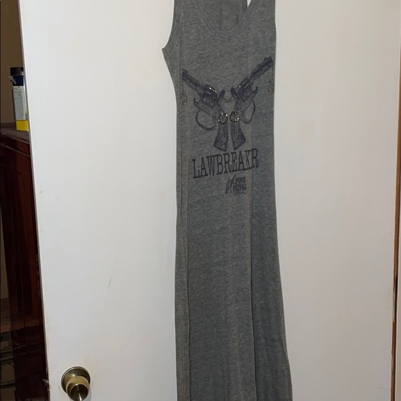 NWOT Miranda Lambert pink pistol maxi dress ❤️❤️❤️ - Picture 3 of 7